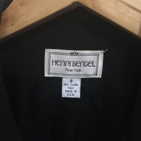 Black Henri Bendel Blazer - Picture 2 of 5